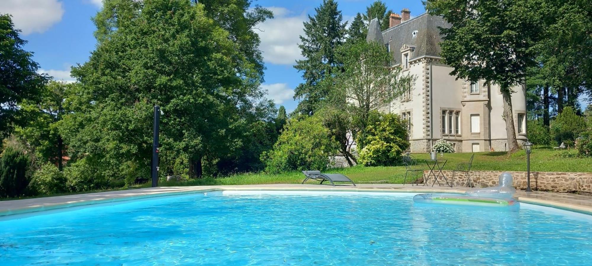 Chateau Maleplane Bed and Breakfast Saint-Léonard-de-Noblat Esterno foto